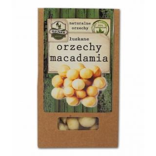 ORZECHY MACADAMIA 35 G  CAŁE ORZESZKI ŁUSKANE